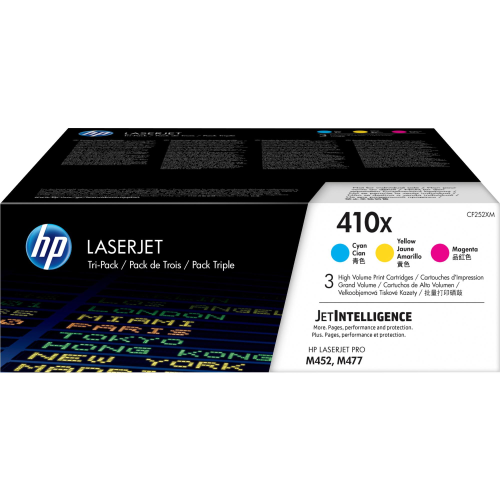 HP 410X TONER 5.000 PAG CIANO + GIALLO + MAGENTA